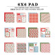 Echo Park Strawberry Fields Paper Pad 15x15cm