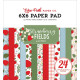 Echo Park Strawberry Fields Paper Pad 15x15cm