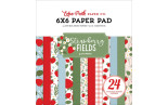 Echo Park Strawberry Fields Paper Pad 15x15cm