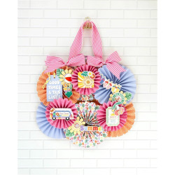 Echo Park Our Groovy Summer Coordinating Solids Paper Pack 30x30cm