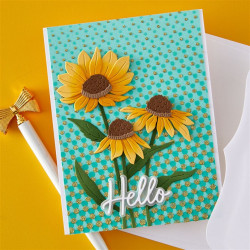 Spellbinders Cascading Coneflowers I Want It All! Bundle by Simon Hurley