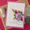 Spellbinders Serenity Garden 3D Embossing Folder Ode to a Poet by Susan Tierney-Cockburn