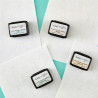 Spellbinders Buttons & Keepsakes BetterPress Ink Mini Set Blushing Macarons by Frank Garcia 4pz