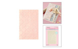 Spellbinders Buttons & Keepsakes 3D Embossing Folder Ribbons & Seams by Frank Garcia