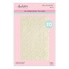 Spellbinders Buttons & Keepsakes 3D Embossing Folder Ribbons & Seams by Frank Garcia
