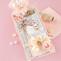 Spellbinders Buttons & Keepsakes 3D Embossing Folder Ribbons & Seams by Frank Garcia
