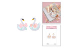Spellbinders Buttons & Keepsakes Etched Dies Keepsake Swans by Frank Garcia