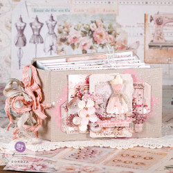 Spellbinders Buttons & Keepsakes Etched Dies Couture Dressform by Frank Garcia