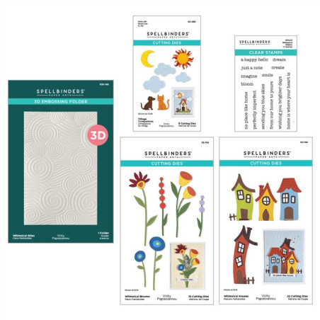 Spellbinders Whimsical Village I Want It All! Bundle by Vicky Papaioannou
