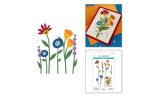 Spellbinders Whimsical Village Etched Dies Blooms by Vicky Papaioannou