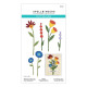 Spellbinders Whimsical Village Etched Dies Blooms by Vicky Papaioannou