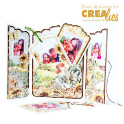 Crealies X-tra Dies no. 126 ATC Paneel A