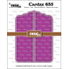 Crealies Cardzz Dies no. 635 Gatefold Card Paneel A