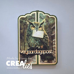 Crealies Cardzz Dies no. 635 Gatefold Card Paneel A