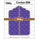 Crealies Cardzz Dies no. 636 Gatefold Card Paneel B