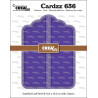 Crealies Cardzz Dies no. 636 Gatefold Card Paneel B