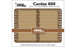 Crealies Cardzz Dies no. 633 Gatefold Notebook Card