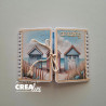 Crealies Cardzz Dies no. 633 Gatefold Notebook Card