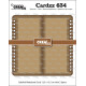 Crealies Cardzz Dies no. 634 Gatefold Notebook Card