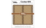 Crealies Cardzz Dies no. 634 Gatefold Notebook Card