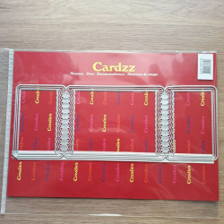 Crealies Cardzz Dies no. 633 Gatefold Notebook Card
