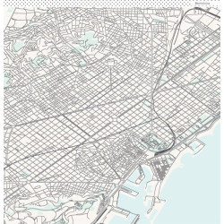 Mintopia My day en la city by Pili Sallent Paper Pad 30x30cm