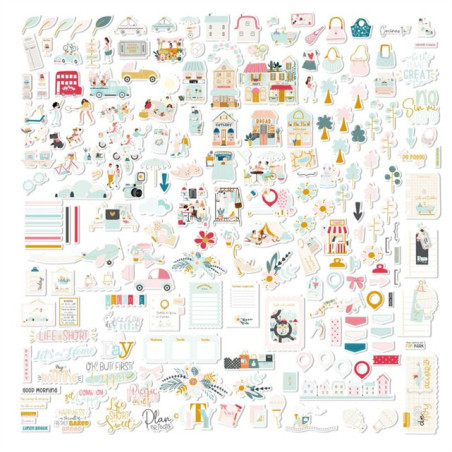 Mintopia Diecuts My day en la city by Pili Sallent