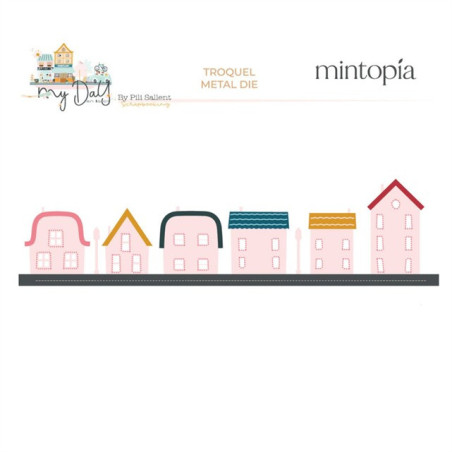 Mintopia Fustella SKYLINE My day en la city by Pili Sallent