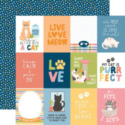 Echo Park Cat Lover Collection Kit 30x30cm