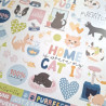 Echo Park Cat Lover Element Sticker 30x30cm