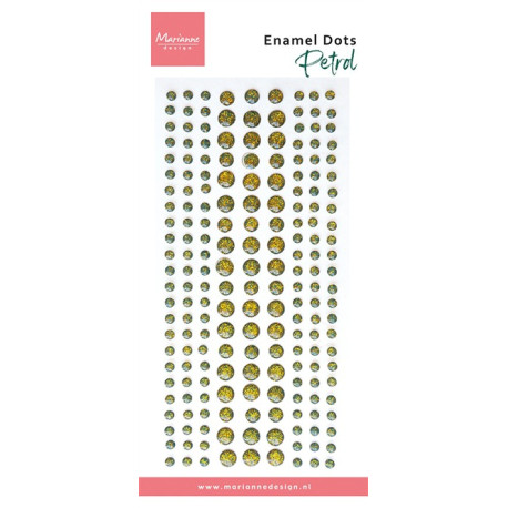 Marianne Design Enamel Dots Petrol