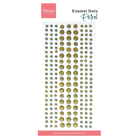 Marianne Design Enamel Dots Petrol