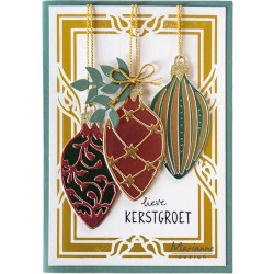 Marianne Design Creatables Christmas Baubles Oval