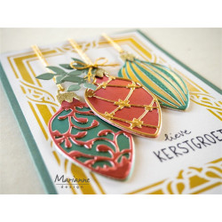 Marianne Design Creatables Christmas Baubles Oval