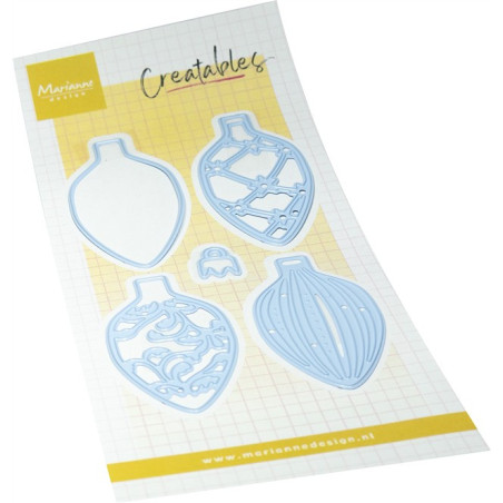 Marianne Design Creatables Christmas Baubles Oval