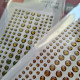 Marianne Design Enamel Dots Burgundy