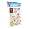 GLIMPS CLEAR STAMPS - GCSA7 26-73 PATTERN TICKET