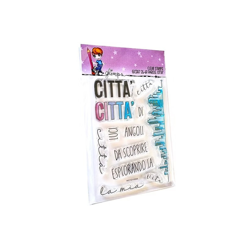 GLIMPS CLEAR STAMPS - GCSA7 26-69 PAROLE CITTA'