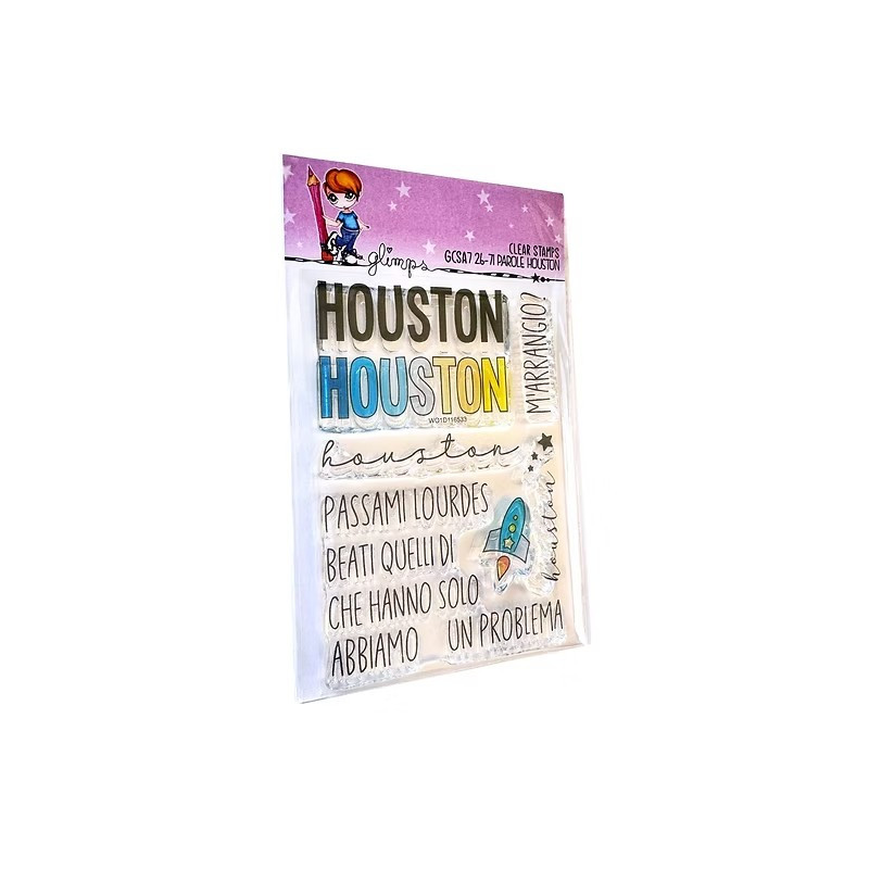 GLIMPS CLEAR STAMPS - GCSA7 26-71 PAROLE HOUSTON