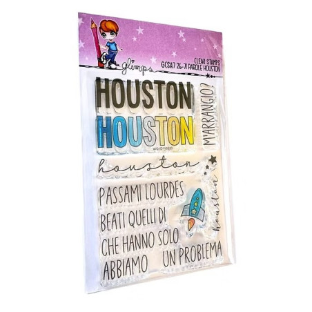 GLIMPS CLEAR STAMPS - GCSA7 26-71 PAROLE HOUSTON