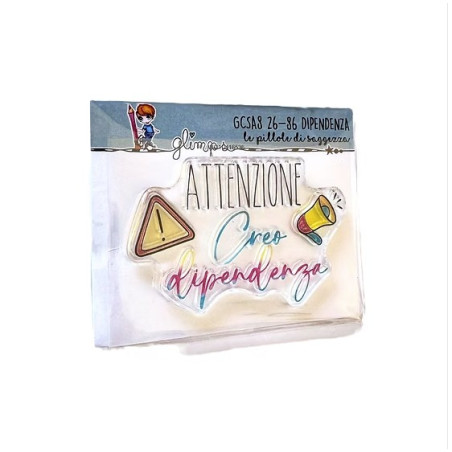 GLIMPS CLEAR STAMPS - GCSA8 26-86 DIPENDENZA