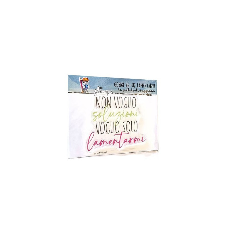 GLIMPS CLEAR STAMPS - GCSA8 26-87 LAMENTARMI