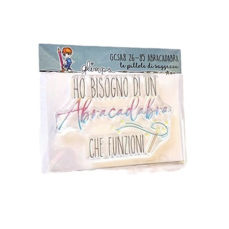 GLIMPS CLEAR STAMPS - GCSA8 26-85 ABRACADABRA