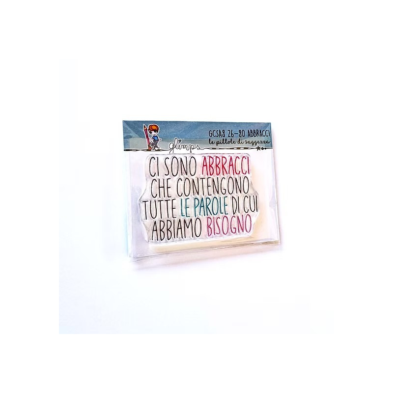 GLIMPS CLEAR STAMPS - GCSA8 26-80 ABBRACCI