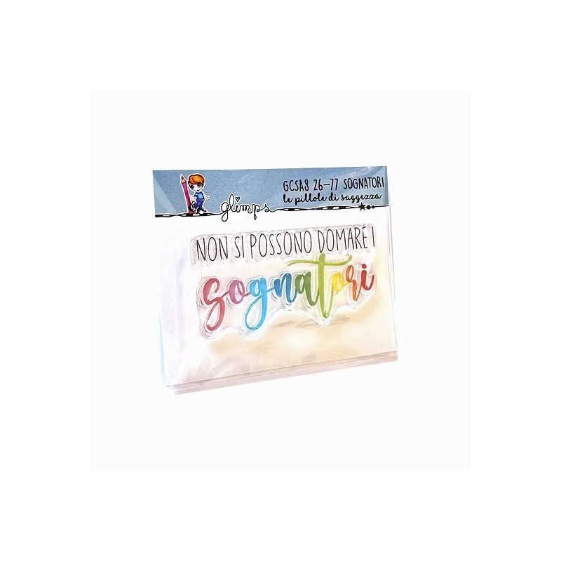 GLIMPS CLEAR STAMPS - GCSA8 26-77 SOGNATORI