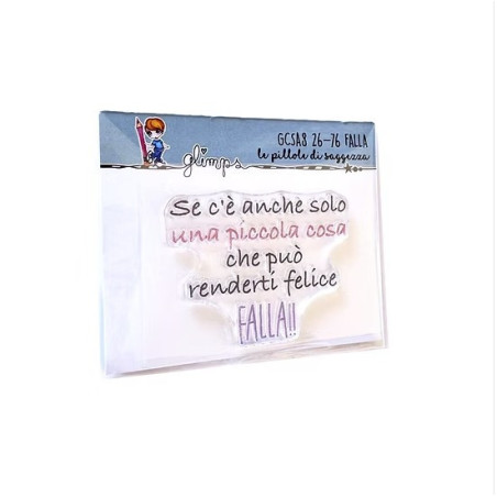 GLIMPS CLEAR STAMPS - GCSA8 26-76 FALLA