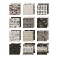 Idea-ology Tim Holtz Palette Collection CHARCOAL 30x30cm