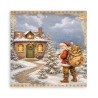 Stamperia Silent Night SINGLE FACE Paper Pack 20x20cm