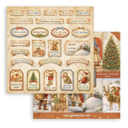 Stamperia Silent Night Paper Pack 30x30cm