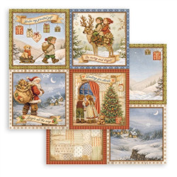 Stamperia Silent Night Paper Pack 30x30cm